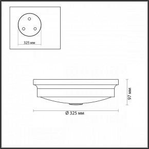 Накладной светильник Odeon Light Marsei 4825/3C в Снежинске - snezhinsk.mebel24.online | фото 4