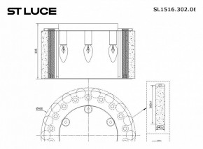 Накладной светильник ST-Luce Delight SL1516.302.06 в Снежинске - snezhinsk.mebel24.online | фото 3
