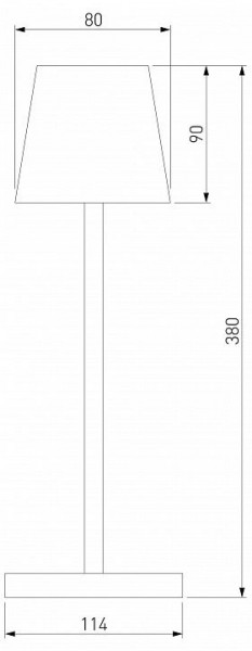 Настольная лампа декоративная Elektrostandard Mist a063928 в Снежинске - snezhinsk.mebel24.online | фото 3