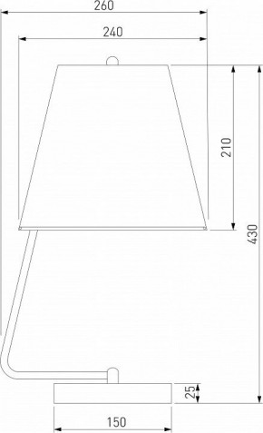 Настольная лампа декоративная Eurosvet Amaretto 01165/1 хром в Снежинске - snezhinsk.mebel24.online | фото 2