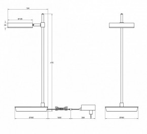 Настольная лампа декоративная Maytoni Fad MOD070TL-L8W3K в Снежинске - snezhinsk.mebel24.online | фото 3