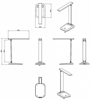 Настольная лампа офисная Arte Lamp London A5124LT-1BK в Снежинске - snezhinsk.mebel24.online | фото 2