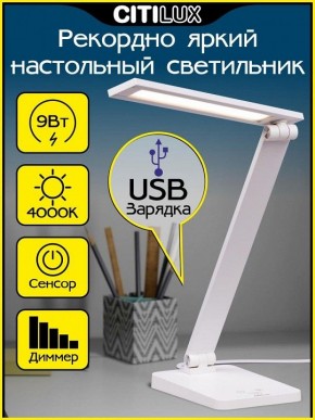 Настольная лампа офисная Citilux Ньютон CL803080 в Снежинске - snezhinsk.mebel24.online | фото 2