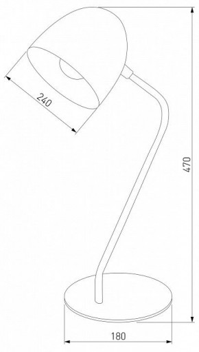 Настольная лампа офисная TK Lighting Soho 5036 Soho Black в Снежинске - snezhinsk.mebel24.online | фото 2