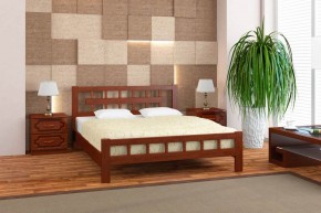 НАТАЛИ-5 Кровать из массива (Орех) в Снежинске - snezhinsk.mebel24.online | фото