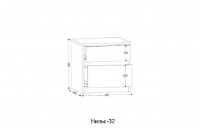 НИЛЬС - 32 Тумба в Снежинске - snezhinsk.mebel24.online | фото 2