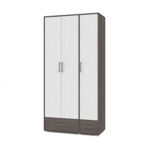 ОЛИВИЯ О32 Шкаф 3-х дверный (анкор темный/анкор светлый) в Снежинске - snezhinsk.mebel24.online | фото