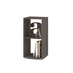 ОЛИВИЯ О52 Стеллаж (анкор темный) в Снежинске - snezhinsk.mebel24.online | фото