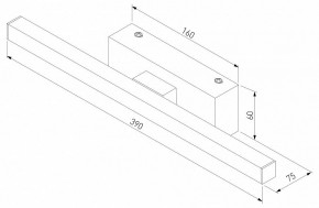 Подсветка для картины Elektrostandard Rino a061223 в Снежинске - snezhinsk.mebel24.online | фото 4