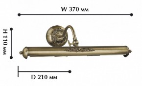 Подсветка для картины Favourite Picturion 1155-2W в Снежинске - snezhinsk.mebel24.online | фото 2