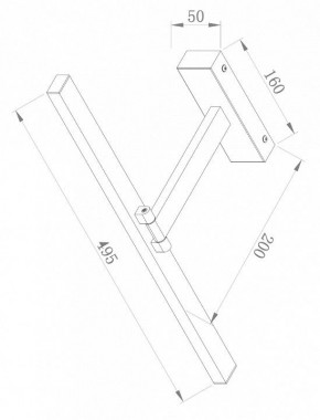 Подсветка для зеркала Maytoni Bris MIR008WL-L12B4K в Снежинске - snezhinsk.mebel24.online | фото 3