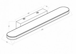 Подсветка для зеркала Maytoni Epic MIR009WL-L12CH4K в Снежинске - snezhinsk.mebel24.online | фото 3