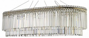 Подвесная люстра Arti Lampadari Ovindoli Nickel Ovindoli L 1.5.120x40.101 G в Снежинске - snezhinsk.mebel24.online | фото