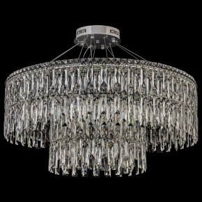 Подвесная люстра Arti Lampadari Ovindoli Nickel Ovindoli L 1.5.80+40.100 N в Снежинске - snezhinsk.mebel24.online | фото 3