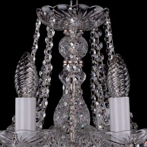 Подвесная люстра Bohemia Ivele Crystal 1402 1402/10/160/Ni в Снежинске - snezhinsk.mebel24.online | фото 4