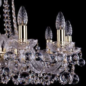 Подвесная люстра Bohemia Ivele Crystal 1402 1402/10/240/G/Balls в Снежинске - snezhinsk.mebel24.online | фото 2