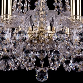 Подвесная люстра Bohemia Ivele Crystal 1402 1402/10/240/G/Balls в Снежинске - snezhinsk.mebel24.online | фото 3