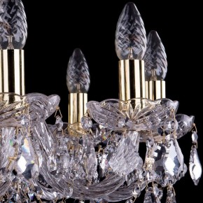 Подвесная люстра Bohemia Ivele Crystal 1402 1402/10/240/G/Leafs в Снежинске - snezhinsk.mebel24.online | фото 2