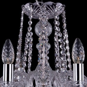 Подвесная люстра Bohemia Ivele Crystal 1402 1402/10/240/Ni/Balls в Снежинске - snezhinsk.mebel24.online | фото 4