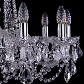 Подвесная люстра Bohemia Ivele Crystal 1402 1402/10/240/Ni/Leafs в Снежинске - snezhinsk.mebel24.online | фото 2