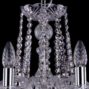 Подвесная люстра Bohemia Ivele Crystal 1402 1402/10/240/Ni/Leafs в Снежинске - snezhinsk.mebel24.online | фото 4