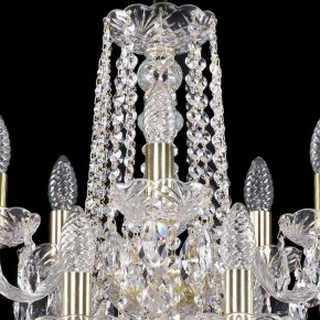Подвесная люстра Bohemia Ivele Crystal 1402 1402/10+5/195/2d/G в Снежинске - snezhinsk.mebel24.online | фото 4