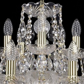 Подвесная люстра Bohemia Ivele Crystal 1402 1402/10+5/240/G в Снежинске - snezhinsk.mebel24.online | фото 4