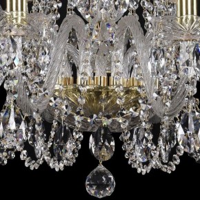 Подвесная люстра Bohemia Ivele Crystal 1402 1402/10+5/300/G в Снежинске - snezhinsk.mebel24.online | фото 3