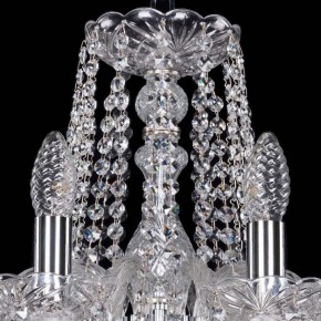 Подвесная люстра Bohemia Ivele Crystal 1402 1402/12/240/Ni в Снежинске - snezhinsk.mebel24.online | фото 4