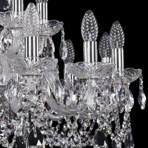 Подвесная люстра Bohemia Ivele Crystal 1402 1402/12+6/240/Ni в Снежинске - snezhinsk.mebel24.online | фото 2