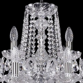 Подвесная люстра Bohemia Ivele Crystal 1402 1402/12+6/300/2d/Ni в Снежинске - snezhinsk.mebel24.online | фото 4