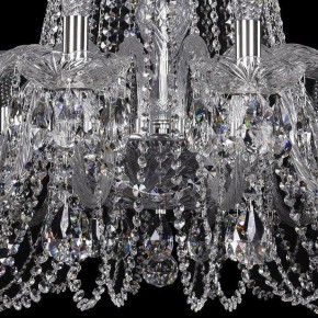 Подвесная люстра Bohemia Ivele Crystal 1402 1402/18/400/Ni в Снежинске - snezhinsk.mebel24.online | фото 3