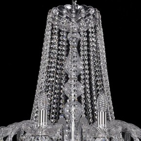 Подвесная люстра Bohemia Ivele Crystal 1402 1402/18/400/Ni в Снежинске - snezhinsk.mebel24.online | фото 4
