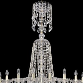 Подвесная люстра Bohemia Ivele Crystal 1402 1402/20/400/XL-140/G в Снежинске - snezhinsk.mebel24.online | фото 4