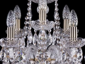 Подвесная люстра Bohemia Ivele Crystal 1402 1402/6_3/195/Pa в Снежинске - snezhinsk.mebel24.online | фото 3