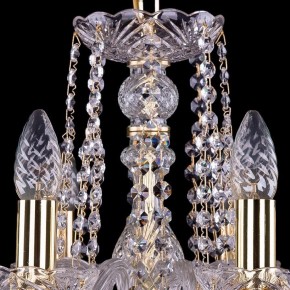 Подвесная люстра Bohemia Ivele Crystal 1402 1402/8/160/G в Снежинске - snezhinsk.mebel24.online | фото 4
