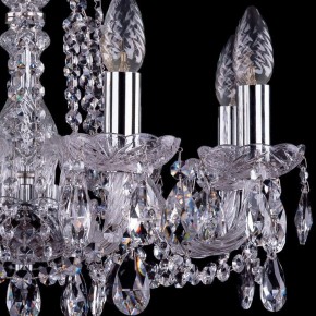 Подвесная люстра Bohemia Ivele Crystal 1402 1402/8/160/Ni в Снежинске - snezhinsk.mebel24.online | фото 3