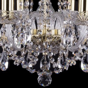 Подвесная люстра Bohemia Ivele Crystal 1402 1402/8/195/G/tube в Снежинске - snezhinsk.mebel24.online | фото 3