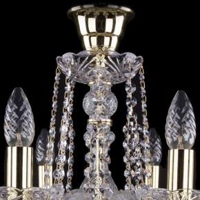 Подвесная люстра Bohemia Ivele Crystal 1402 1402/8/195/G/tube в Снежинске - snezhinsk.mebel24.online | фото 4