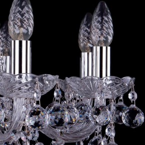 Подвесная люстра Bohemia Ivele Crystal 1402 1402/8/195/Ni/Balls в Снежинске - snezhinsk.mebel24.online | фото 2