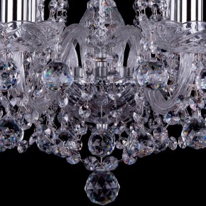 Подвесная люстра Bohemia Ivele Crystal 1402 1402/8/195/Ni/Balls в Снежинске - snezhinsk.mebel24.online | фото 4