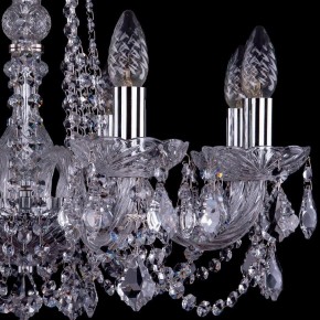 Подвесная люстра Bohemia Ivele Crystal 1402 1402/8/195/Ni/Leafs в Снежинске - snezhinsk.mebel24.online | фото 2