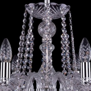 Подвесная люстра Bohemia Ivele Crystal 1402 1402/8/240/Ni в Снежинске - snezhinsk.mebel24.online | фото 4