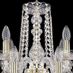 Подвесная люстра Bohemia Ivele Crystal 1402 1402/8+4/160/2d/G в Снежинске - snezhinsk.mebel24.online | фото 4