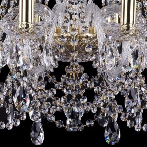 Подвесная люстра Bohemia Ivele Crystal 1411 1411/10/240/G в Снежинске - snezhinsk.mebel24.online | фото 3