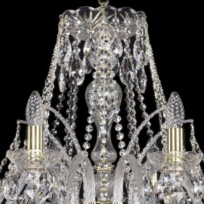 Подвесная люстра Bohemia Ivele Crystal 1411 1411/10/300/G в Снежинске - snezhinsk.mebel24.online | фото 4