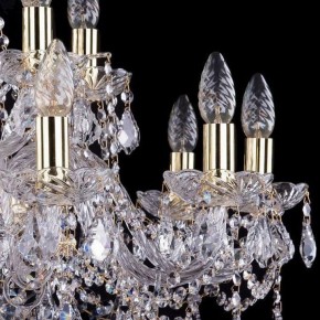Подвесная люстра Bohemia Ivele Crystal 1411 1411/10+5/240/G/Leafs в Снежинске - snezhinsk.mebel24.online | фото 2