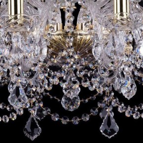 Подвесная люстра Bohemia Ivele Crystal 1411 1411/10+5/240/G/Leafs в Снежинске - snezhinsk.mebel24.online | фото 3