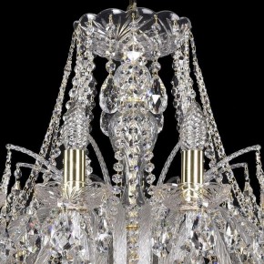 Подвесная люстра Bohemia Ivele Crystal 1411 1411/16/300/G в Снежинске - snezhinsk.mebel24.online | фото 4