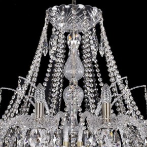 Подвесная люстра Bohemia Ivele Crystal 1411 1411/16/400/Pa в Снежинске - snezhinsk.mebel24.online | фото 4